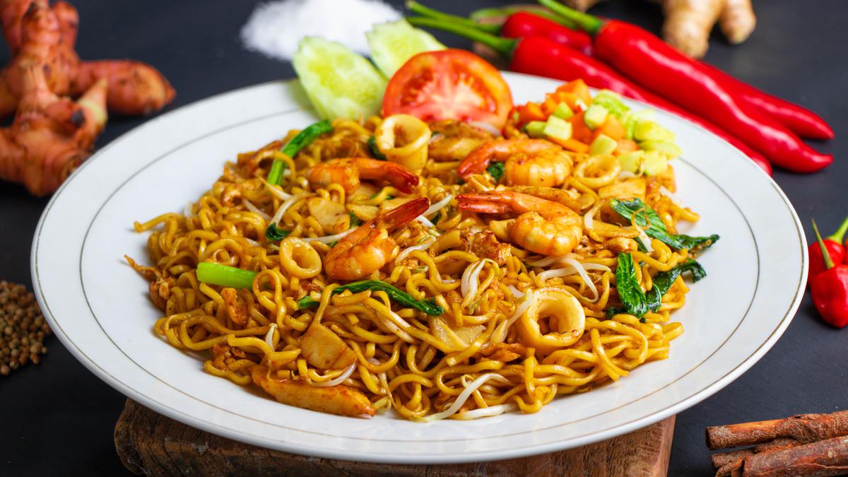 Foto Mie Goreng Seafood